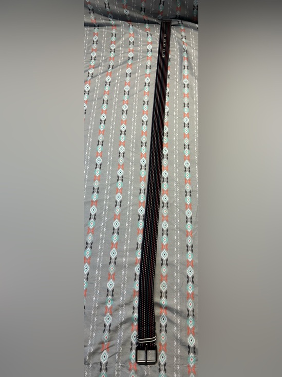 Accessories - 🌀Black Rainbow Stiched Belt